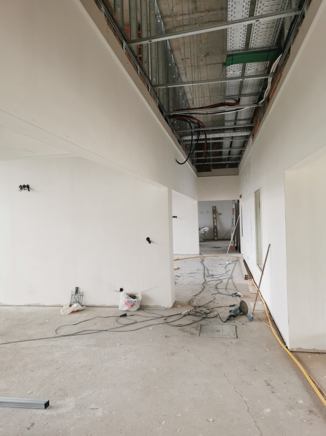 OBRAS DE CONSTRUÇÃO DO PARKUBIS LAB QUASE CONCLUÍDAS